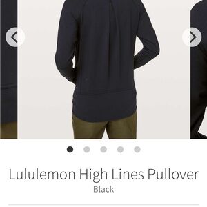 Lululemon High Lines Pullover